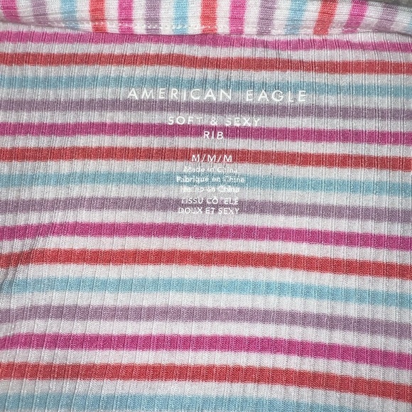 AE Ribbed Halter Top - Picture 2 of 5